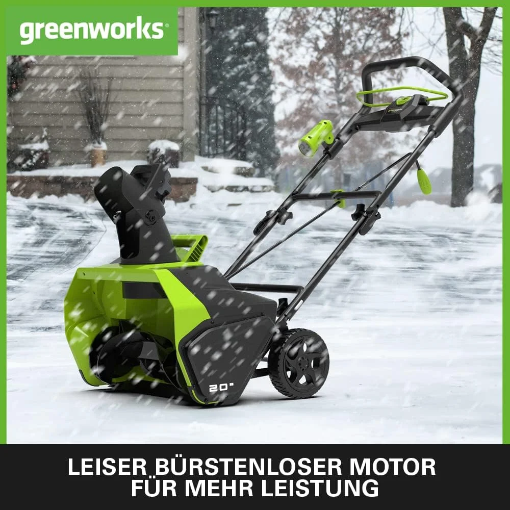 Greenworks GD40ST Einstufige Akku Schneefräse