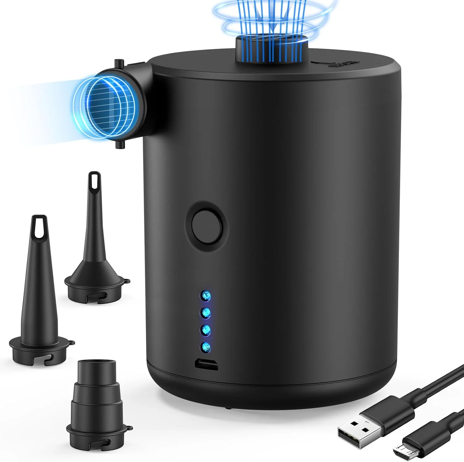 Elektrische Luftpumpe Electric Pumpe Akku: 4000mAh
