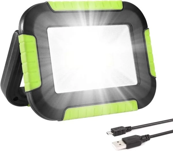 LE LED Akku Strahler, Campinglampe Tragbar, 10W 1000 Lumen