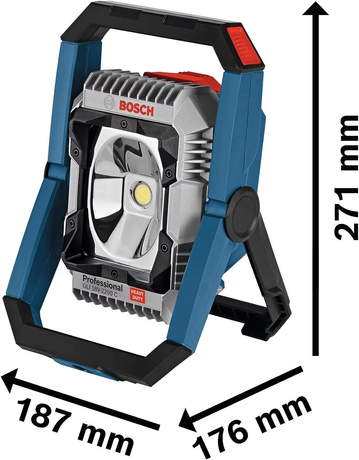 Bosch Professional Akku LED-Baustellenlampe GLI 18V-2200