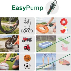 BOSCH elektrische Fahrradpumpe / Luftpumpe Mini Kompressor EasyPump