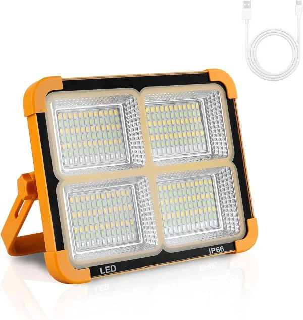 CORESLUX LED Baustrahler Akku 200W Baustrahler LED Akku