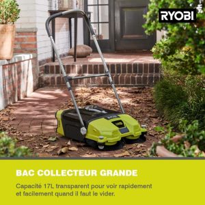 RYOBI 18 V ONE+ Akku-Kehrmaschine R18SW3-0