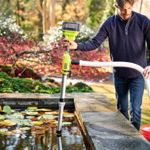 RYOBI 18 V ONE+ Akku-Regenfasspumpe RY18STPA-0