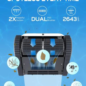 WYBOT Poolroboter Akku für 110 Mins