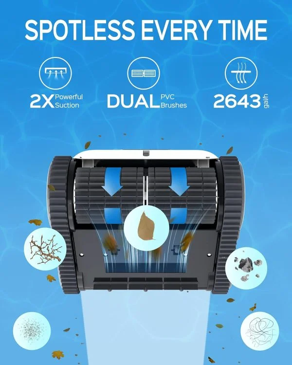 WYBOT Poolroboter Akku für 110 Mins