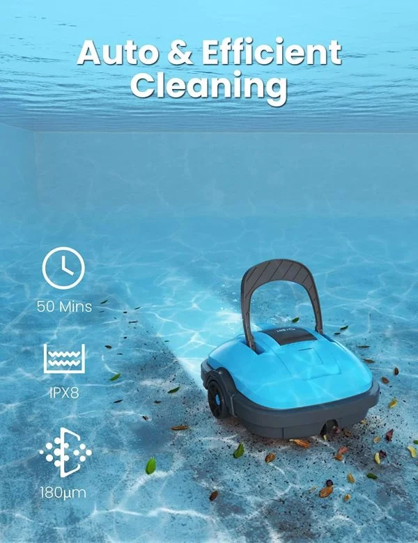 WYBOT Poolroboter, für Pools bis 50 m² Grundfläche