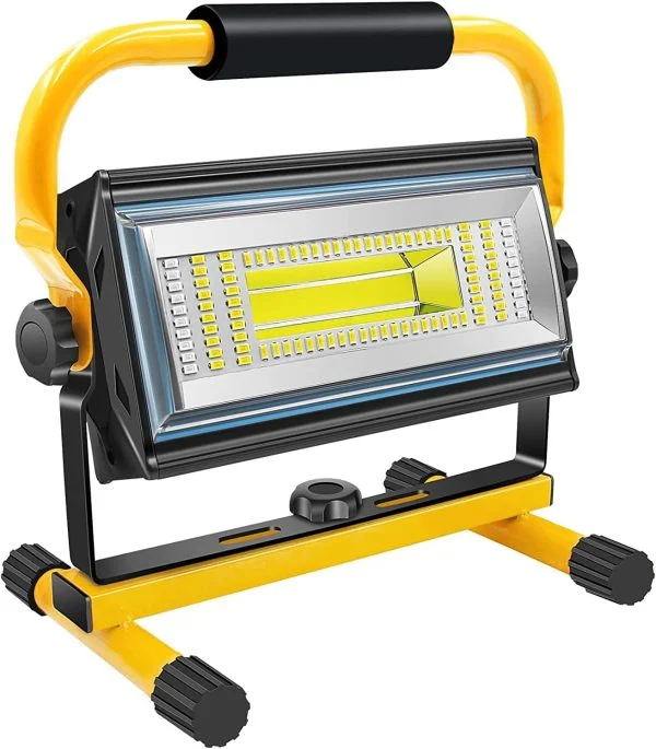 Sylstar Led Baustrahler Akku,80W 7000Lumen