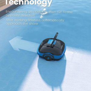 WYBOT Poolroboter, Poolsauger Akku mit Dual-Antriebsmotoren