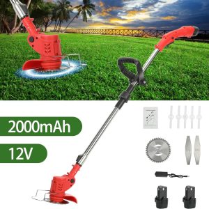 SHINROAD Akku-Rasentrimmer und Kantenschneider Powershare