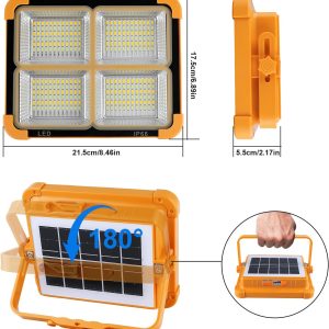CORESLUX LED Baustrahler Akku 200W Baustrahler LED Akku