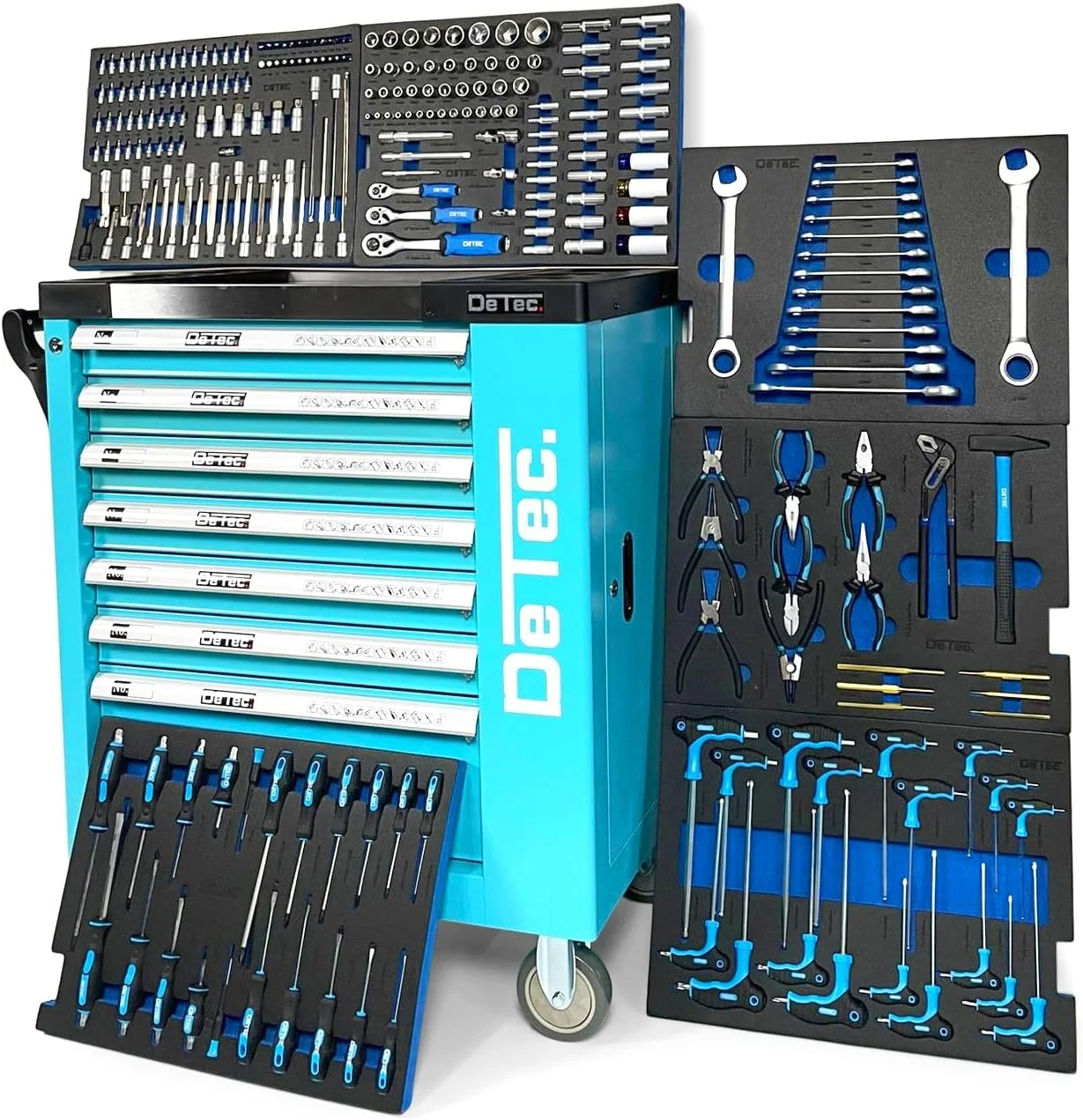 DeTec. Werkstattwagen Worker Edition XXL