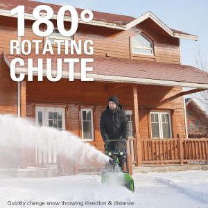 Greenworks 26272 G-MAX Schneefräse