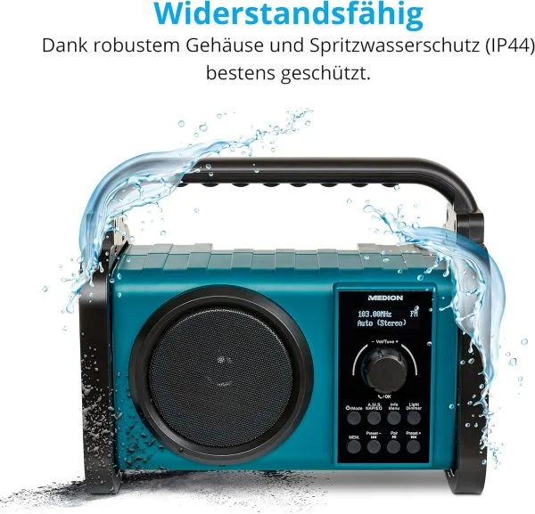 MEDION E66877 DAB+ Baustellenradio