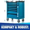 NTG Werkzeugwagen mit 7 Schubladen Davon 6 mit Werkzeug