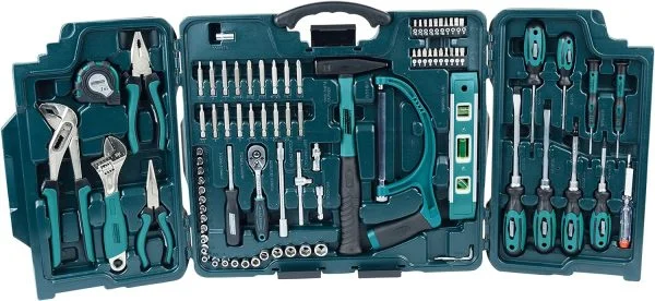 Brüder Mannesmann M29085 Premium Universal und Haushalts-Werkzeugkoffer