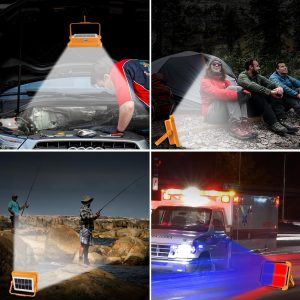 CORESLUX LED Baustrahler Akku 200W Baustrahler LED Akku