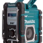 Makita DMR112 Akku-Baustellenradio 7,2 V - 18 V mit DAB+ und Bluetooth (ohne Akku, ohne Ladegerät), türkis