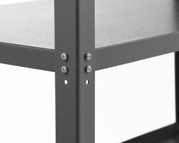 Ondis24 Werkbank Nobbi Packtisch aus Metall grau