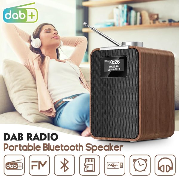 Wholede DAB Plus Radio mit Bluetooth