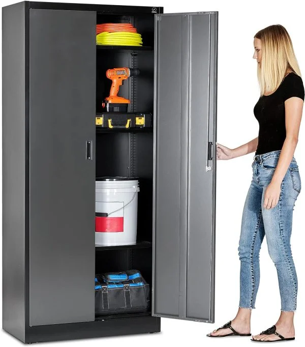 Fedmax Werkzeug- und Aktenschrank aus Metall 180x80x40 cm