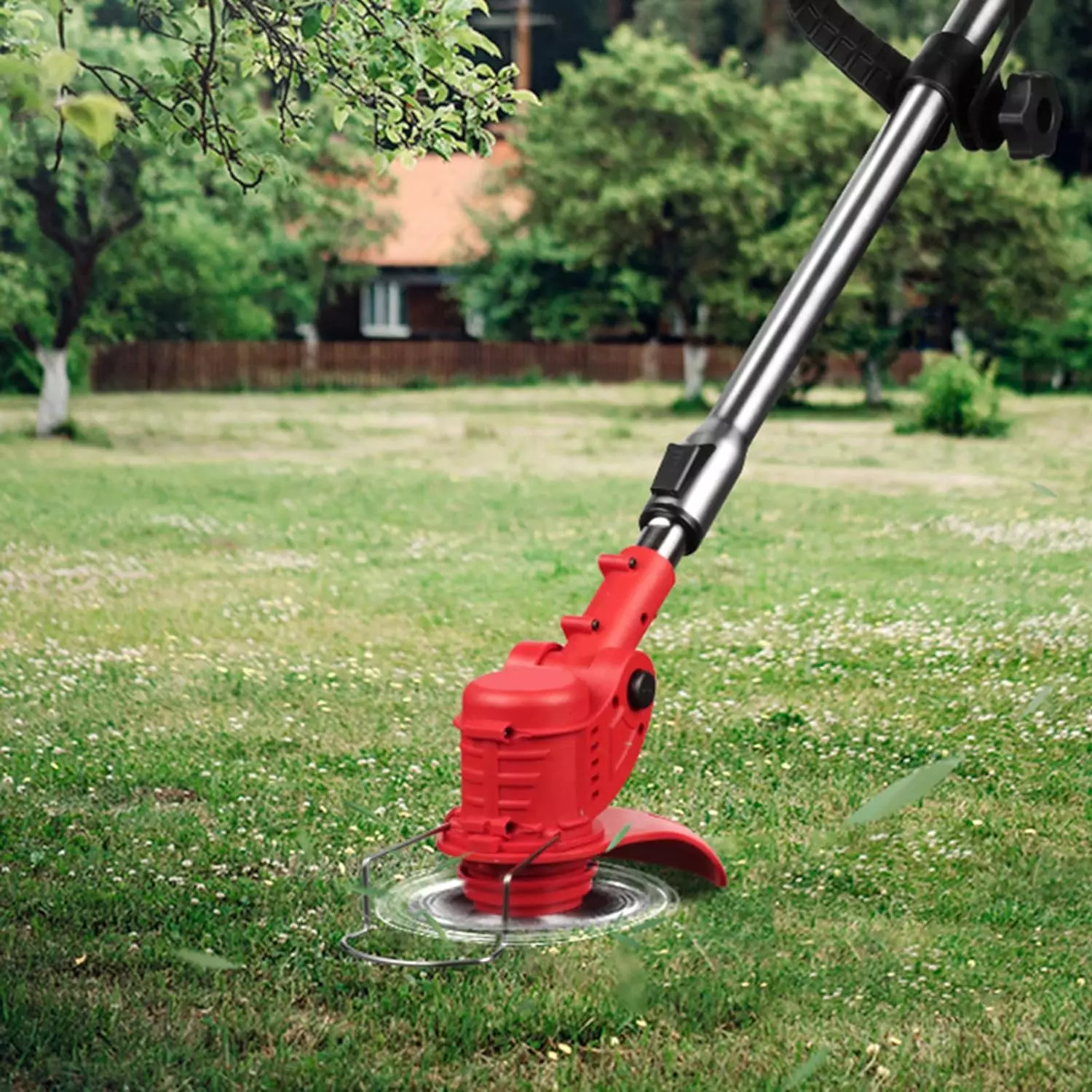 SHINROAD Akku-Rasentrimmer und Kantenschneider Powershare