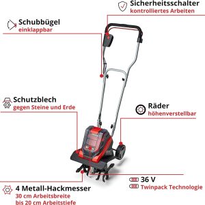 Einhell Akku-Bodenhacke GE-CR 30 Li-Solo Power X-Change