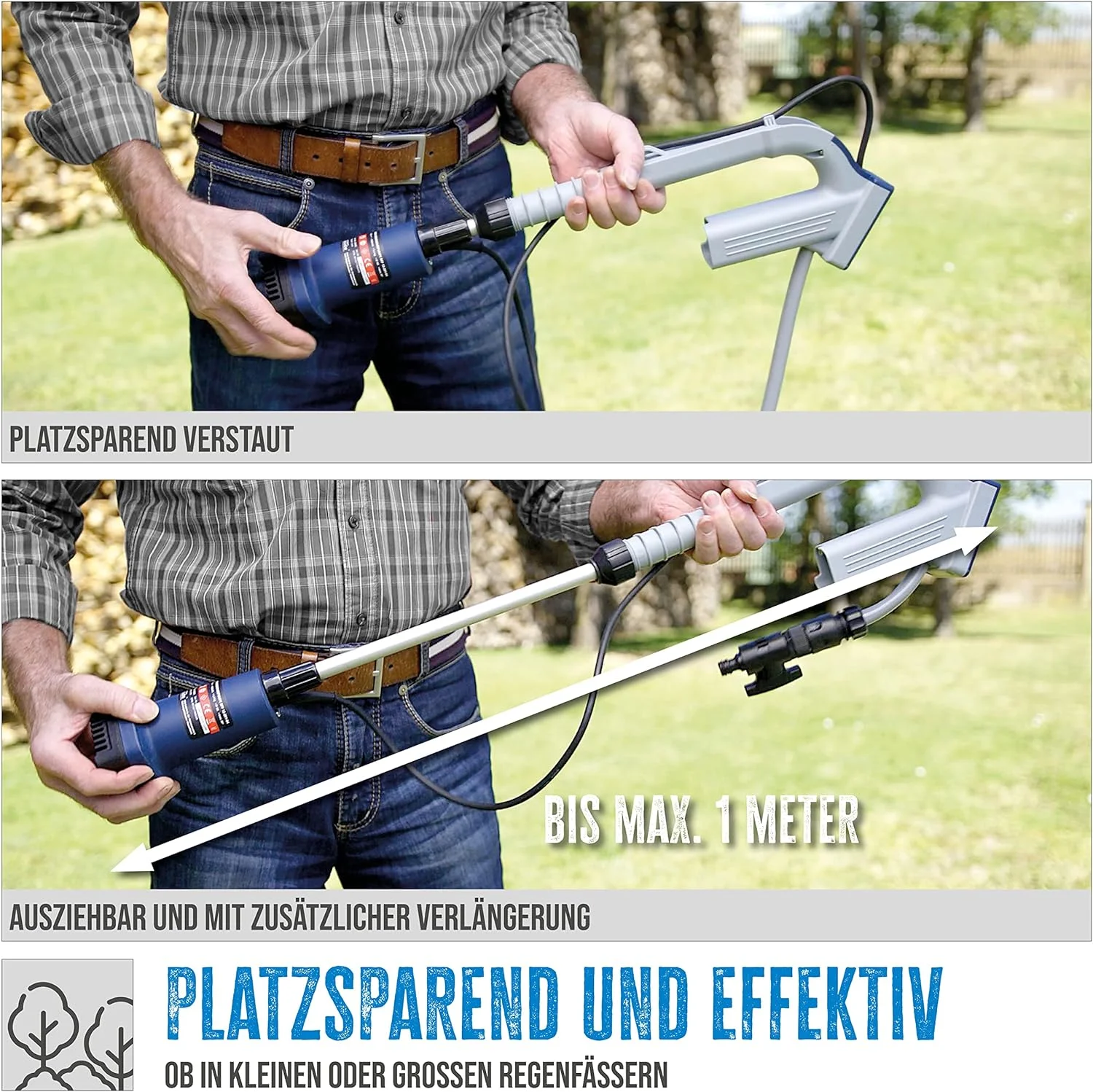 Güde Akku Regenfasspumpe RFP 12-201-04