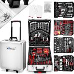 TRESKO® Werkzeugkoffer 949 teilig | Werkzeugkasten | Werkzeugkiste | Werkzeugtasche | Werkzeug Set | Werkzeug-Trolley | Chrom-Vanadium Stahl