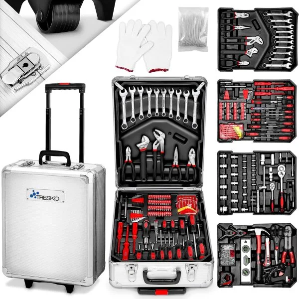 TRESKO® Werkzeugkoffer 949 teilig