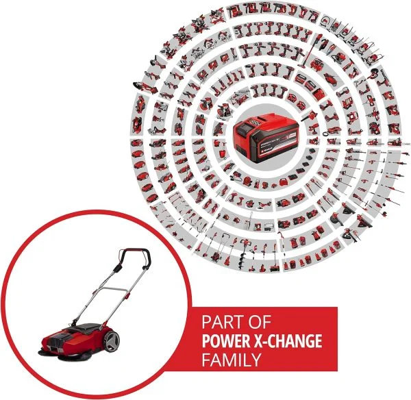 Einhell Akku-Kehrmaschine TE-SW 18/610 Li-Solo Power X-Change