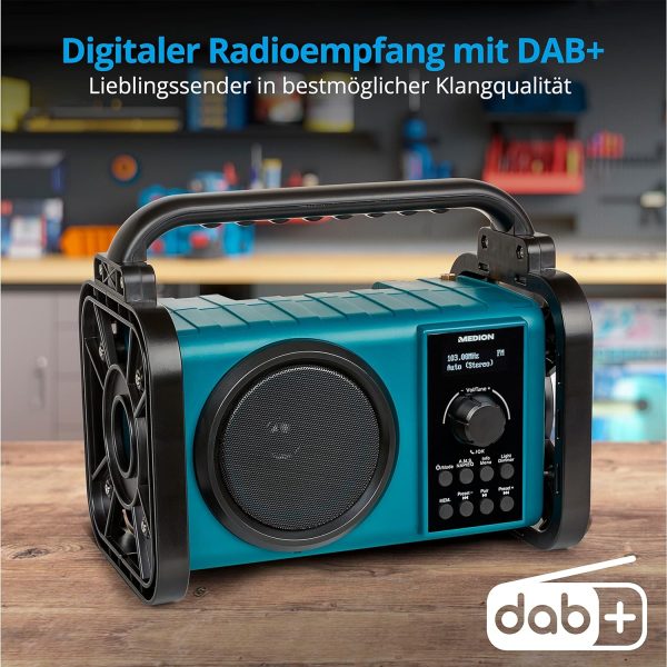MEDION E66877 DAB+ Baustellenradio