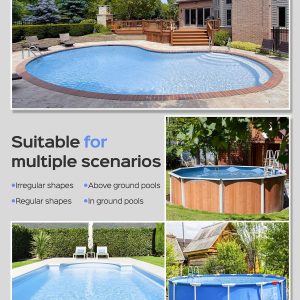 Upgrade 2023 WYBOT Poolroboter Akku für 100 Minuten Betriebsdauer