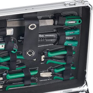 Brüder Mannesmann M29075 Alu-Werkzeugkoffer bestückt