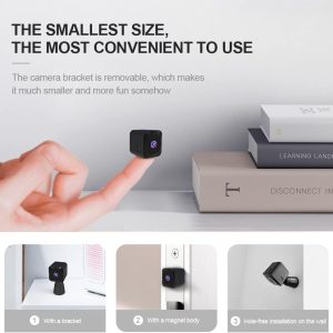 Mini Kamera 4K HD Überwachungskamera Live Übertragung Handy APP