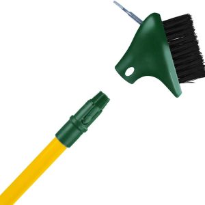 GardiREX Fugenbürste mit Teleskopstiel Ausziehbar 146 cm