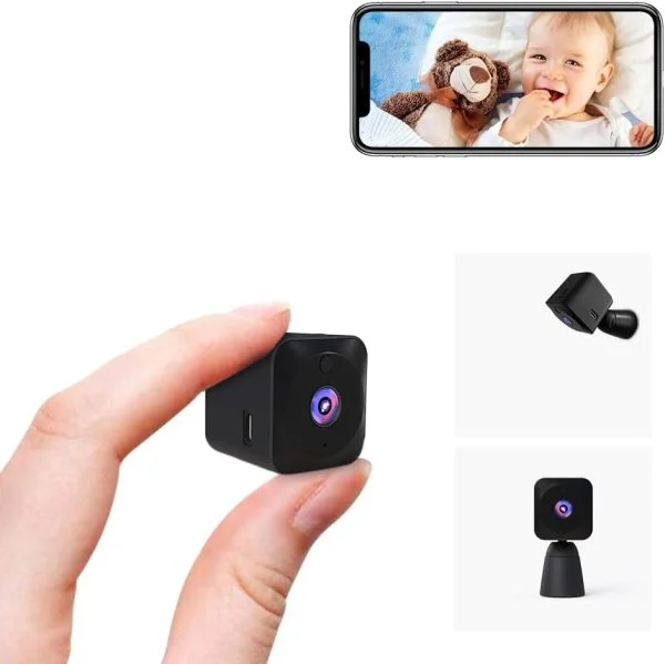 Mini Kamera 4K HD Überwachungskamera Live Übertragung Handy APP