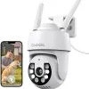 Codnida 2K Überwachungskamera Aussen WLAN 360°