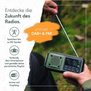 Acta Berg Kurbelradio DAB+/UKW | Notfallradio