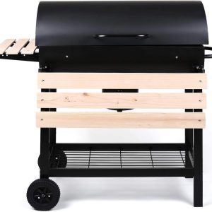 OneConcept Beefbutler - Smoker, Holzkohlegrill