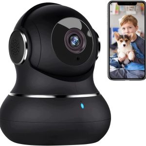 Little elf Überwachungskamera, 2K Babyphone mit Kamera