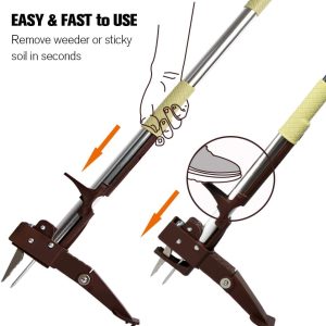 Winslow & Ross Unkrautabzieher für den Garten, zum Aufstellen