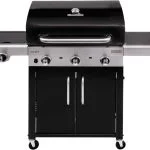 Char-Broil Performance 340B - 3 Brenner Gasgrill mit Seitenbrenner, Schwarz