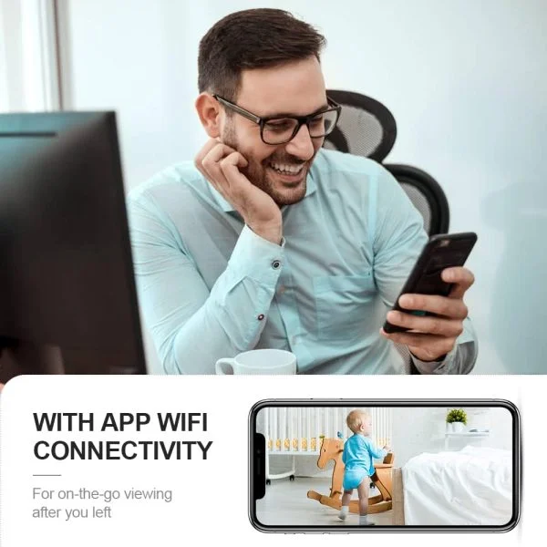 Mini Kamera 4K HD Überwachungskamera Live Übertragung Handy APP