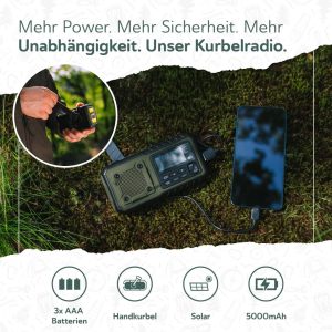 Acta Berg Kurbelradio DAB+/UKW | Notfallradio