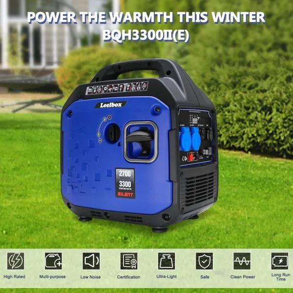 Leelbox Tragbare Inverter Stromgenerator 3300W