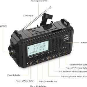 DAB/DAB+/UKW Digitalradio mit Eingebaute 5000mAh