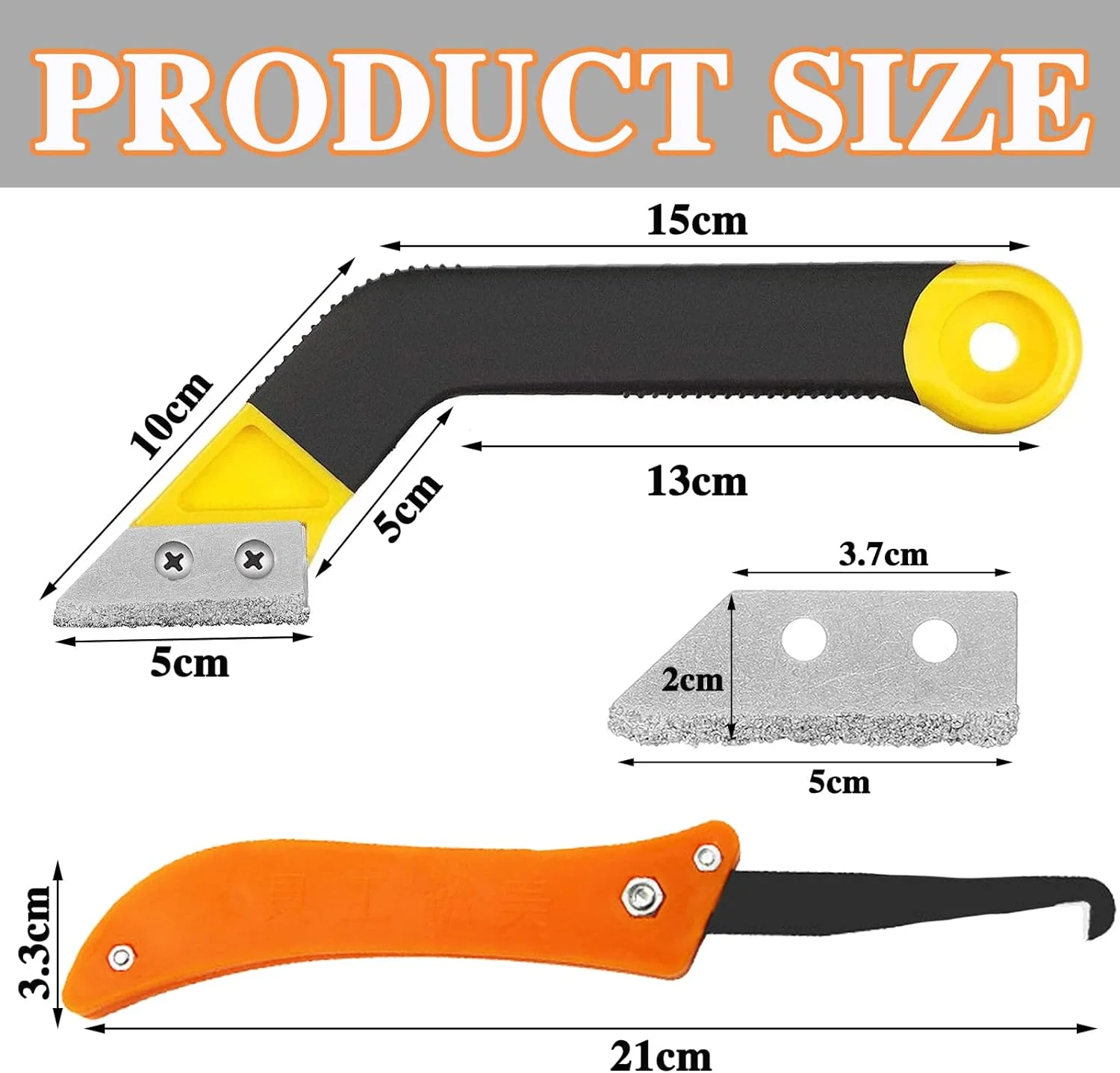 Carreuty Fugenentferner Werkzeug, Fliesenfugen-Handsäge