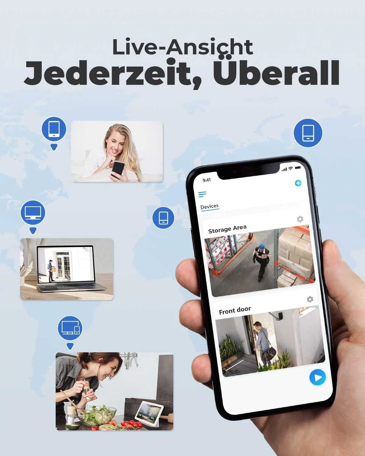 Reolink 4K Überwachungskamera Aussen Set
