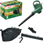 Bosch Home and Garden elektrischer Laubsauger/Laubbläser UniversalGardenTidy 2300 (2300 W, Fangsack 45 l, stufenlose Drehzahleinstellung, zum Blasen, Saugen und Häckseln von Laub) Grün,Schwarz